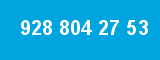 928 804 27 53 928 804 27 53